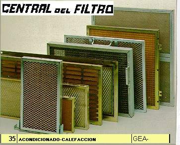 paneles filtrantes con materiales de distinto tipo consulte